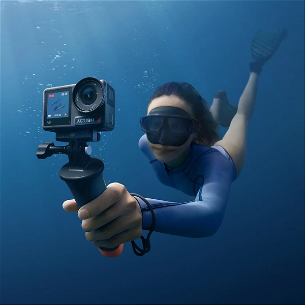 CAMERA  DE ACAO DJI OSMO ACTION 4 ADVENTURE COMBO DJI208 4K