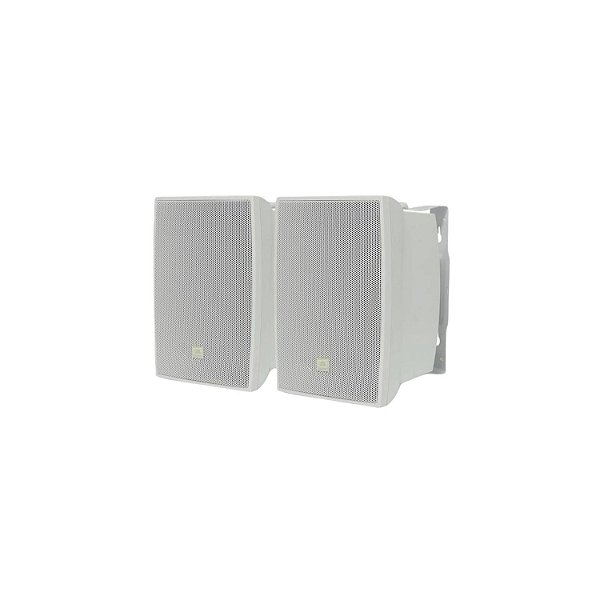 CAIXA DE SOM AMBIENTE JBL C621 50W BRANCA O PAR