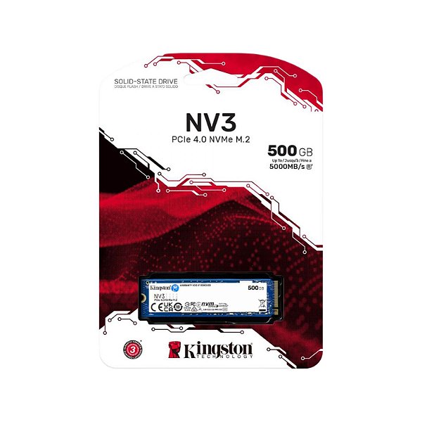 SSD M2 500GB KINGSTON NVME NV3 SNV3S/500G