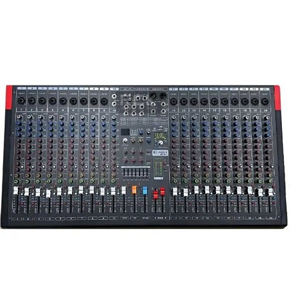 MESA DE SOM 20 CANAIS K AUDIO MP20.6 KADOSH USB/BLUETOOTH/EFEITO/6AUX/MUTE/PFL/EQUALIZADOR