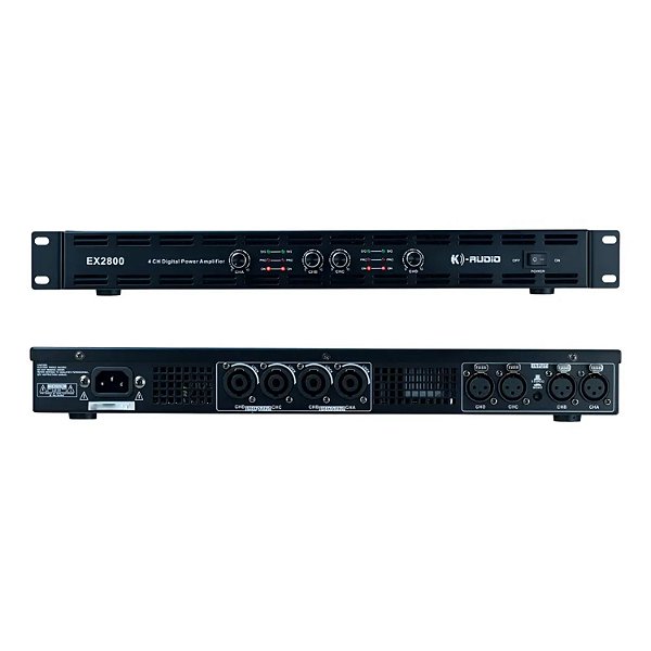 AMPLIFICADOR DE POTENCIA EX2800 110V K AUDIO KADOSH