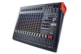 MESA DE SOM 12 CANAIS K-AUDIO MP12.6 KADOSH USB/BLUETOOTH/EFEITO/6AUX/MUTE/PFL/EQUALIZADOR