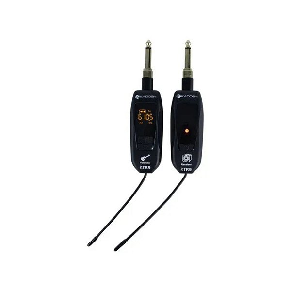 TRANSMISSOR E RECEPTOR SEM FIO P2/ P10 PARA INSTRUMENTOS KADOSH KTR9