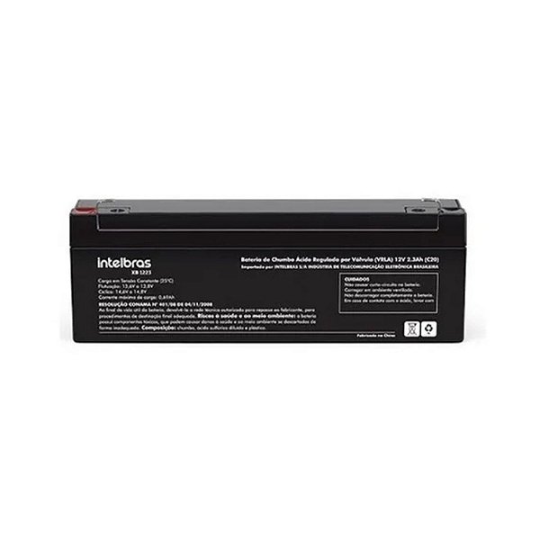 BATERIA SELADA 12 V 2.3A INTELBRAS XB 1223 P/ ALARME INCENDIO