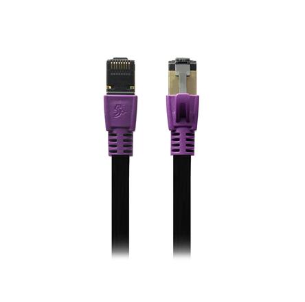 CABO DE REDE CAT8 3 METROS PATCH CORD ROXO CHIP SCE 018-0822