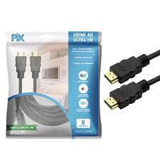 CABO HDMI 2M  PIX 2.0 4K ULTRA HD  PRETO  CHIP SCE 018-2222