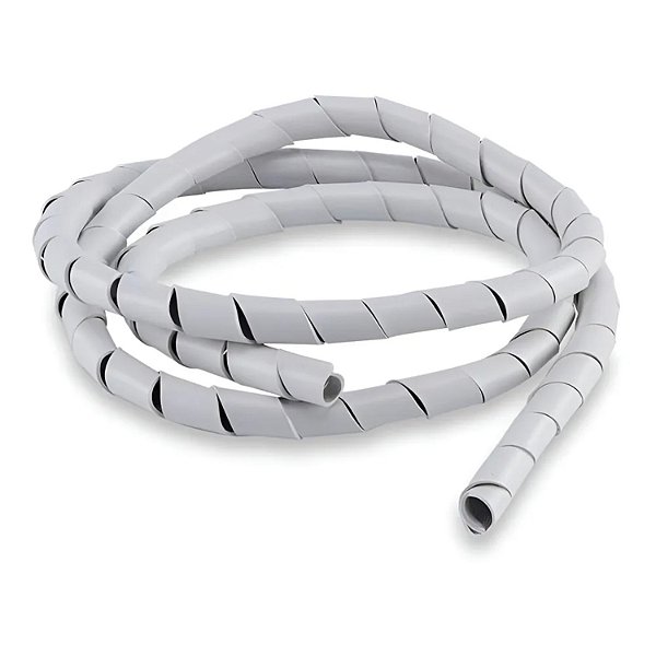 ORGANIZADOR DE CABOS 20MM BRANCO 1.5M FORCE LINE