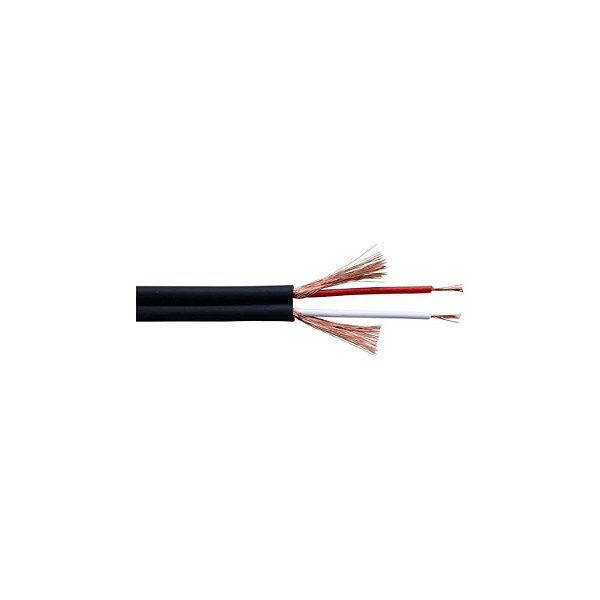 CABO SANTO ANGELO 2 X 0.18 MM PHILIPS DUPLA BLINDAGEM PRETO O METRO