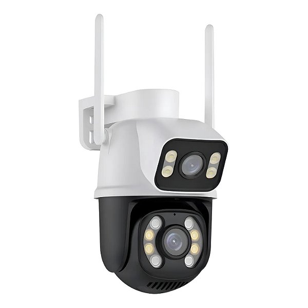 CAMERA IP GIRATORIA EXTERNA LENTE DUPLA YOOSEE 2.0 4K WIFI