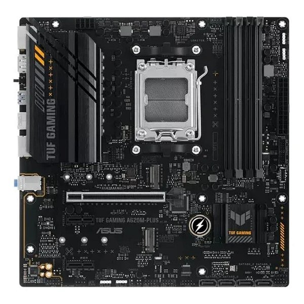 PLACA MÃE ASUS TUF GAMING A620M-PLUS (AM5/4XDDR5/HDMI/DP/M.2/USB 3.2)