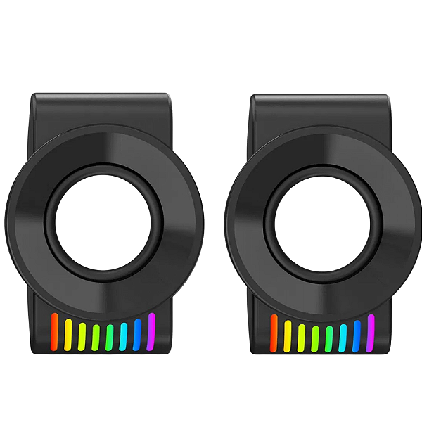 CAIXA DE SOM REDRAGON KAGE GS514 RGB USB 3.5MM ESTÉREO 2.0 PRETO