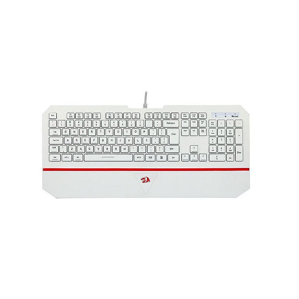TECLADO USB GAMER REDRAGON K502W KARURA2 BRANCO RGB