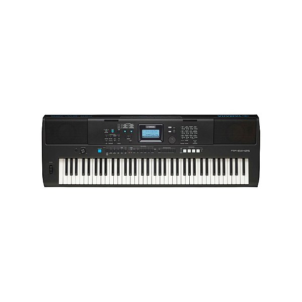 TECLADO MUSICAL ARRANJADOR YAMAHA PSR-EW425 COM 76 TECLAS