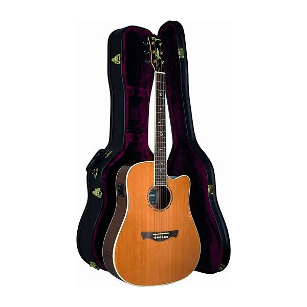 VIOLÃO ELETROACÚSTICO AÇO FOLK TAMPO MACIÇO TAGIMA SIGNATURE JUNINHO AFRAM COM EFEITOS