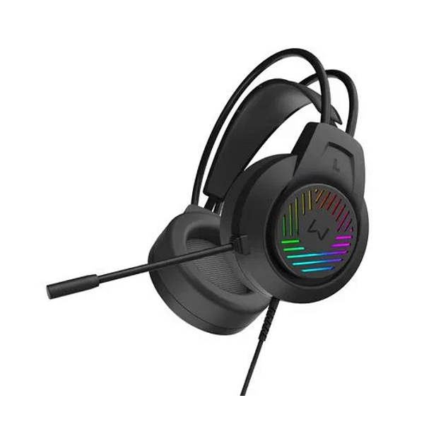 HEADSET WARRIOR FRIGG PRETO MULTILASER PH702 USB E P2