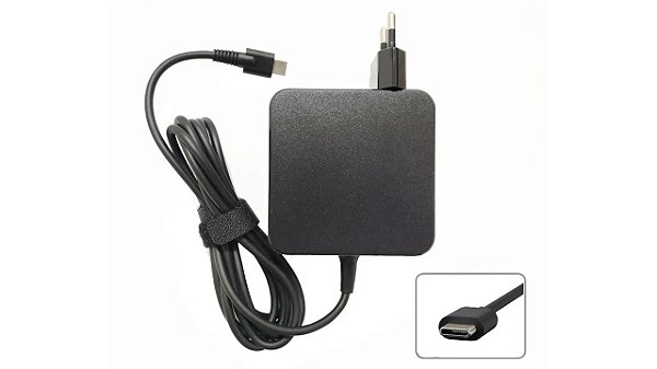 FONTE NOTEBOOK TIPO C 65W 20V 3.25 A