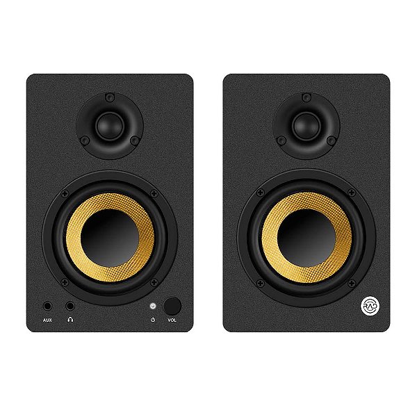 CAIXA DE SOM MONITOR DE REFERENCIA RAD RM350 50 WATTS RMS AUDIO5
