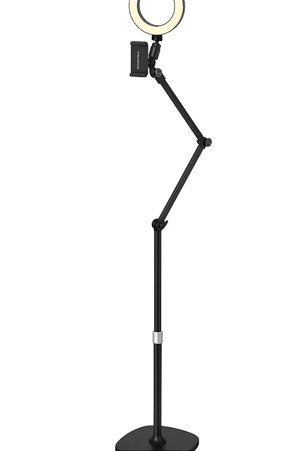 SUPORTE DE CHAO PARA CELULAR 1,70M TELESCÓPICO ARTICULADO IT BLUE  LE 3650