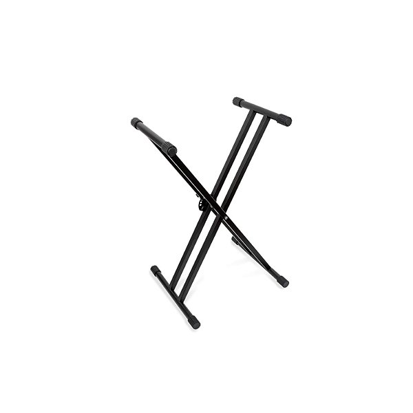 SUPORTE EM X PARA TECLADO SATY 2040 BARRA DUPLA