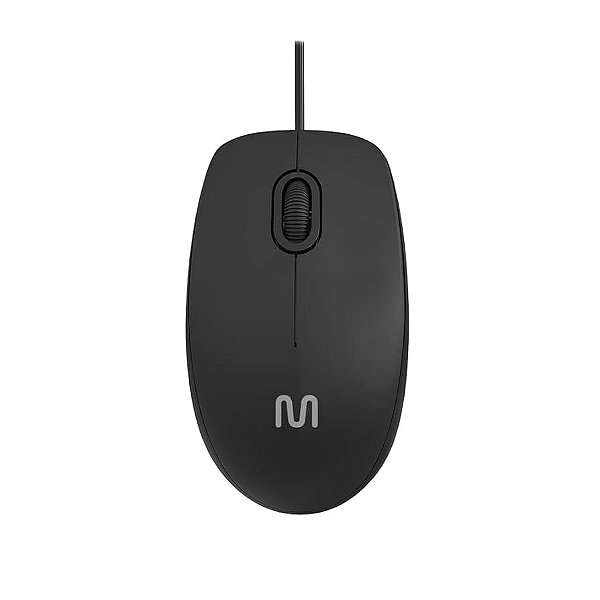 MOUSE USB MULTILASER MF400 SLIM SILENCIOSO PRETO MO386