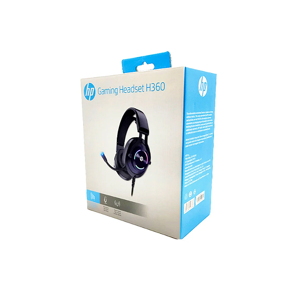 HEADSET GAMER P2 H360 PRETO HP GAMER