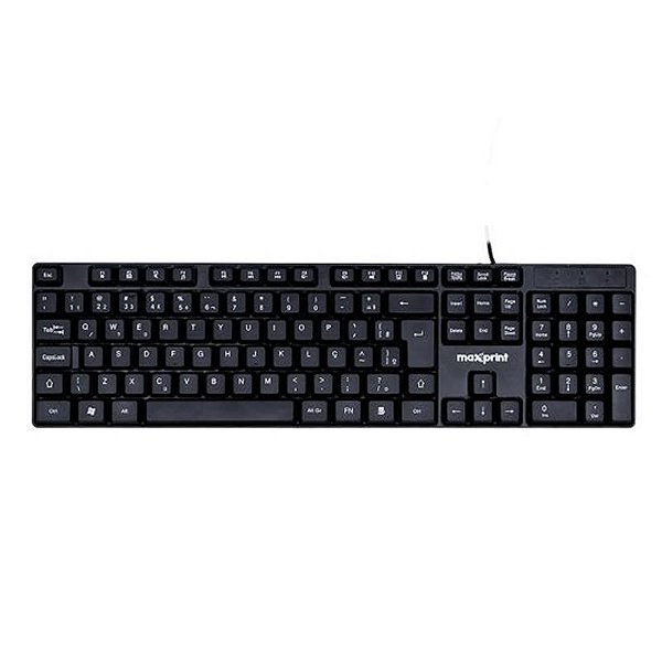 TECLADO USB MAXPRINT OFFICEEASY USB 2.0 PRETO