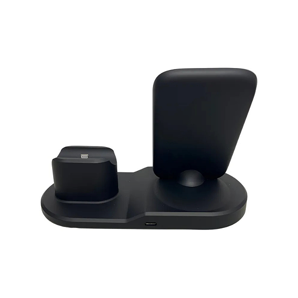 CARREGADOR 3 EM 1 SMART WATCH CELULAR E FONE DE OUVIDO HMASTON YD15