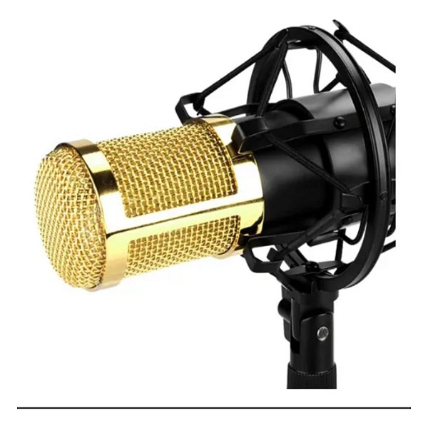 MICROFONE CONDENSADOR BM800 B-MAX PLUG P2