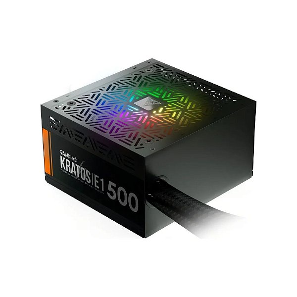 FONTE ATX 500W RGB KRATOS E1 80 PLUS BRONZE