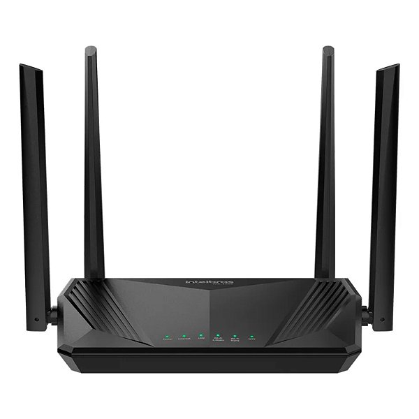 ROTEADOR FORCE GIGA INTELBRAS W6 1500 DUAL BAND 4 ANTENAS EXTERNAS
