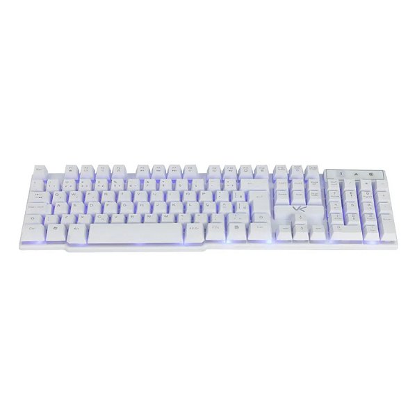 TECLADO GAMER VX LED HIDRA BRANCO VINIK  65424