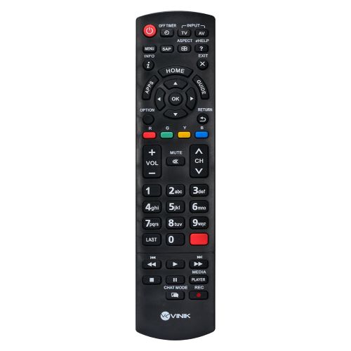 CONTROLE REMOTO PANASONIC SMART TV TNQ2B4903 VINIK