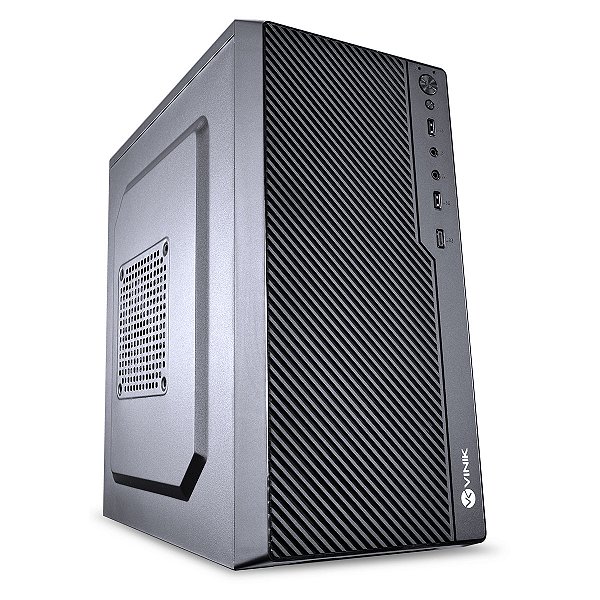 GABINETE CORPORATIVO ONE M1 USB 2.0 VINIK PRETO SEM FONTE