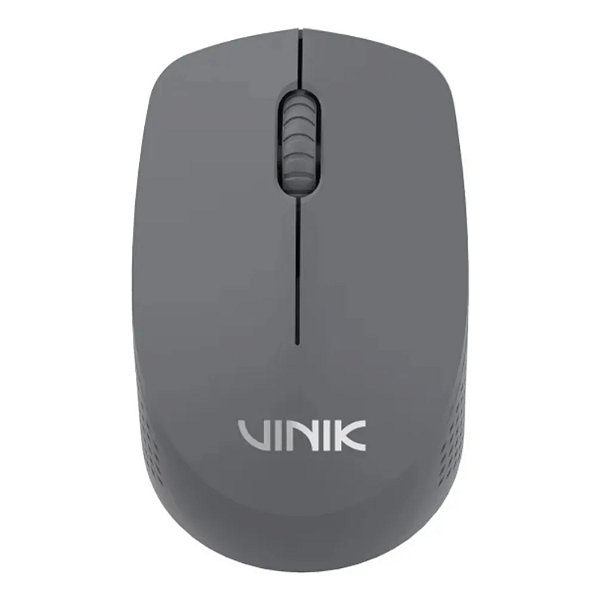 MOUSE SEM FIO FEATHER VF110 VINIK CINZA 268284