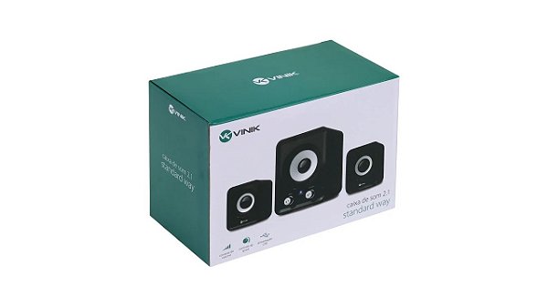 CAIXA DE SOM 2.1 STANDARD WAY 11W  VINIK CXST11W