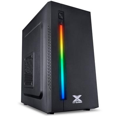 GABINETE GAMER VINIK AUSTRALIS PRETO LED RGB