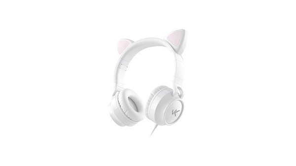 FONE DE OUVIDO HEADSET  KITTY EAR COM MICROFONE ORELHA DE GATINHO VINIK KE110B CONEXAO P3