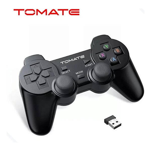 CONTROLE JOYSTICK   SEM FIO BLUETOOTH 2.4G 10M TOMATE MAY-004A