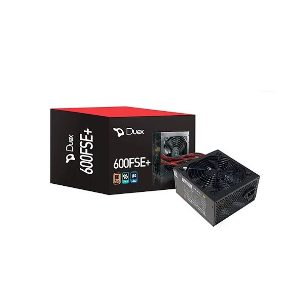 FONTE ATX DUEX 600W 80 PLUS BRONZE 600FSE+ PFC ATIVO