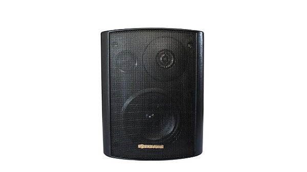 CAIXA DE SOM AMBIENTE SOUNDVOICE 4 OUTDOOR EXTERNA OT-40P PRETA