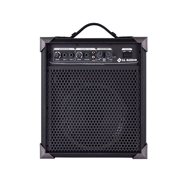 CAIXA DE SOM ATIVA LL AUDIO LX60 MULTIUSO 15W PRETA