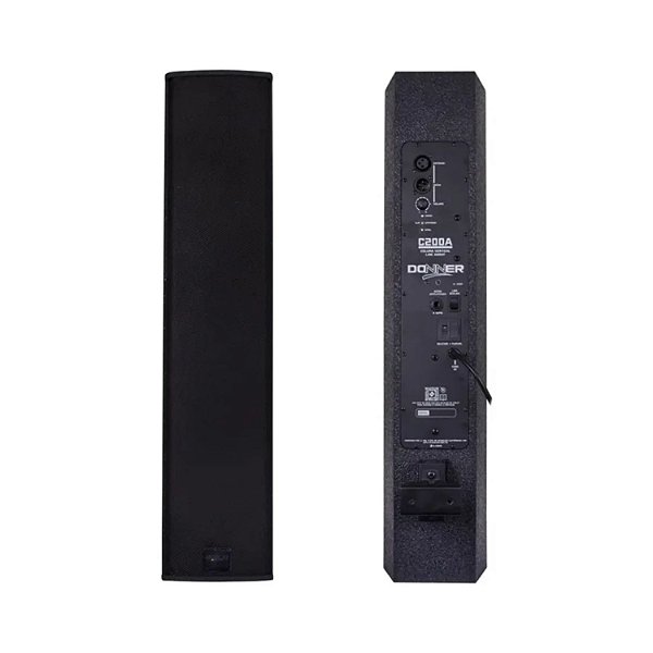 CAIXA DE SOM ATIVA COLUNA LL AUDIO CA 200 PRETA