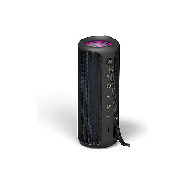 CAIXA DE SOM PULSE WAVE 3 SP608 BLUETOOTH 20W PRETA