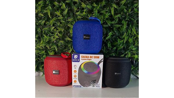 CAIXA DE SOM BLUETOOTH 5.1 RGB ONEX SOM-0301