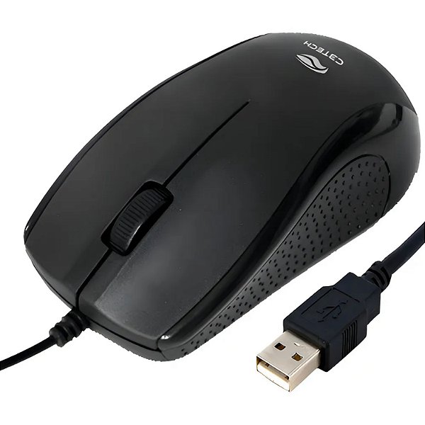 MOUSE USB C3 TECH PRETO MS20BK
