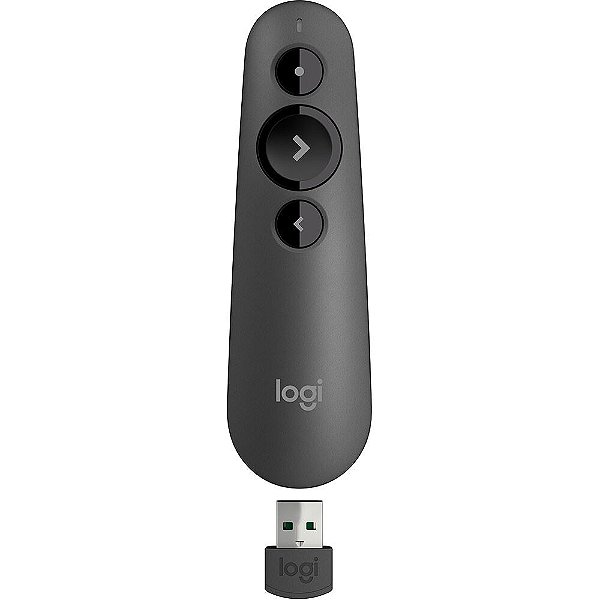 APRESENTADOR DE SLIDES LASER POINTER  LOGITECH BLUETOOTH/WIRELESS 20M R500S
