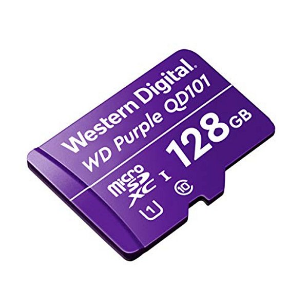 CARTAO DE MEMORIA MICRO SD 128GB WESTERN DIGITAL PURPLE