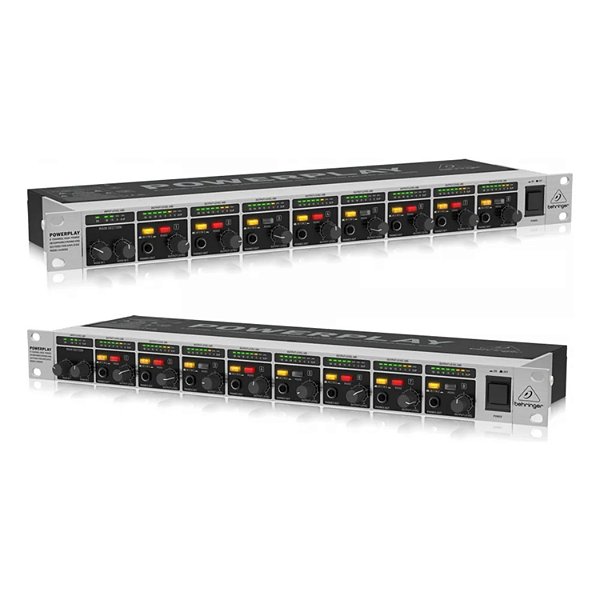 AMPLIFICADOR DE FONE 8 CANAIS ESTEREO BEHRINGER POWERPLAY HA8000