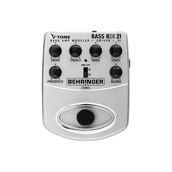 PEDAL BEHRINGER PARA BAIXO V-TONE BASS DRIVER DI BDI21