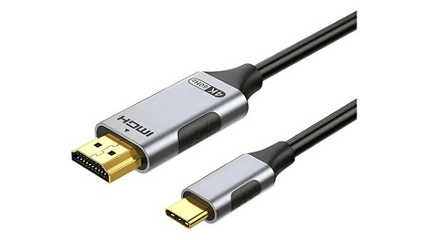 CABO TIPO C PARA HDMI 4K 1.8M TOMATE MCB-054
